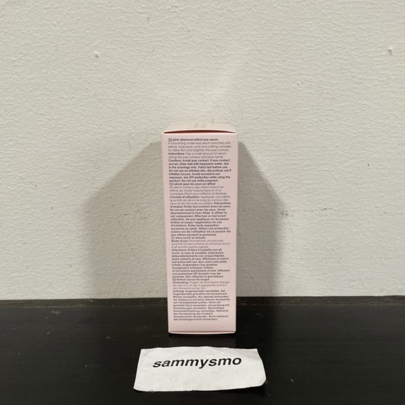 Rodial Pink Diamond Retinol Eye Serum, hyaluronic acid, 0.5 fl Oz, x2 - Picture 2 of 4